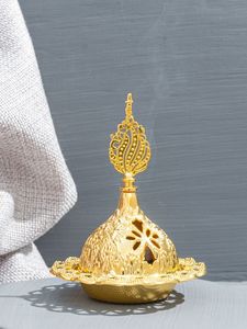 Quemador de Incienso Compacto de Latón para Espacios Pequeños que Ofrece un Aroma Intenso y una Apariencia Hermosa para la Comodidad Espiritual Diaria - Product Image 2