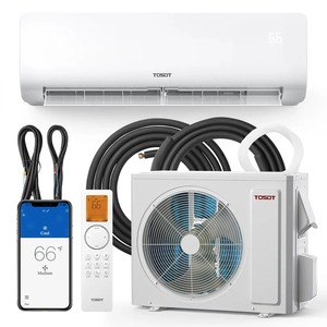 Aire acondicionado split de 24000 BTU, ideal para el hogar, oficina, salas de estar grandes, dormitorios, ahorro de energía, bajo nivel de ruido, con persianas ajustables y control remoto. - Product Image 6