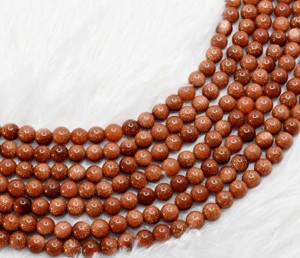 Premium Quality Wholesale Supply Anshul Impex <b>Bracelet</b> Making Carved Crystal Natural Stone Red Sandstone 10MM Beads - Product Image 5