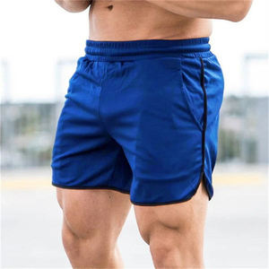 Personnalisé Hommes 100% Polyester Fitness Running Workout Shorts Respirant Solide Séchage Rapide Sport Shorts 3 pouces Gym Basketball Shorts - Product Image 1