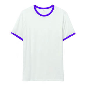 Bella toile décontracté 100% coton sonnerie T-shirts noir rouge personnalisé imprimé sonnerie t-shirt pour hommes personnalisé unisexe T-Shirts - Product Image 6