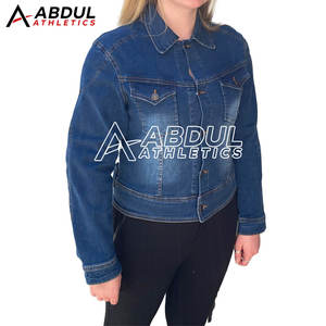 Chaqueta Vaquera para Mujer, Lavado Claro, Informal, para Uso Diario, Moda Urbana y Salidas - Product Image 5