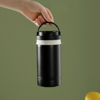 Mug à café isotherme sous vide en acier inoxydable 18/8 à double paroi de 450 ml, idéal pour les moments café – Cadeau promotionnel de gros Emerit 2026
