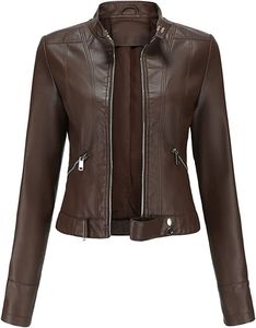 Vestes en cuir véritable de haute qualité: une durabilité de base de mode classique élégance élégante intemporelle mode mat brillant - Product Image 4