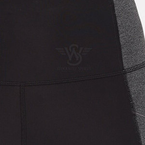 En stock, leggings pour femmes de haute qualité, uni, mi-longueur, longueur intégrale, écologique, respirant, séchage rapide, de haute qualité, fabriqué au Pakistan - Product Image 5