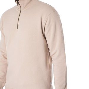 เสื้อสเวตเชิ้ตแบบซิปครึ่งตัวสั่งทำพิเศษสำหรับผู้ชาย เสื้อฟลีซแบบซิป 1/4 คอตั้ง เสื้อสเวตเชิ้ตแบบสวมหัว ซิป 1/4 ด้านบน - Product Image 5