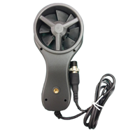 Anemómetro Digital Portátil TECPEL AVM-715, Medidor de Velocidad del Flujo de Aire, Resolución de 0.01m/s, Precisión del 2%, Rango de Temperatura de -10~45°C