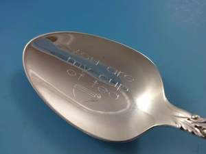 <b>Gold</b> Polished <b>Long</b> Handle Stainless Steel Wedding Spoon from India Ideal for Elegant Kitchenware Tea Spoon and Multi Use Set - Product Image 4