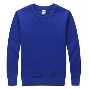Sweatshirts en éponge française de haute qualité unisexes en polaire unie et confortable pour hommes tenues de sport d'automne personnalisées en relief pour l'hiver - Product Image 6