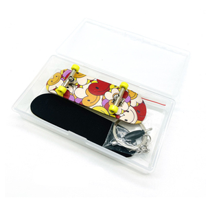 Meilleures ventes : <span class=keywords><strong>Mini</strong></span> <span class=keywords><strong>skateboard</strong></span> en alliage avec roues à roulements, planche en bois personnalisée, finger <span class=keywords><strong>skateboard</strong></span>, jouets de parc - Product Image 4