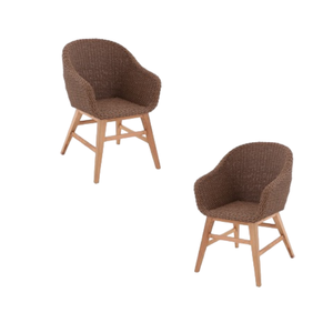 High Quality Indoor and Outdoor Dining <b>Chair</b> <b>Rattan</b> synthetic or original <b>rattan</b> customable design request made in Indonesia - Product Image 2