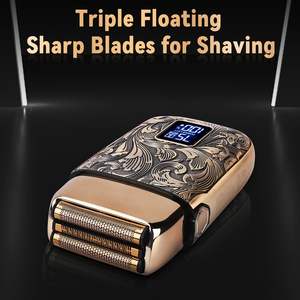 Afeitadoras Eléctricas para Hombre, Recortadora de Barba y Cabello de Doble Lámina de Precisión, Regalo para Padres - Product Image 6