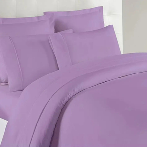 Draps en coton pour la chambre à coucher, linge de lit en bambou, draps en coton de luxe, ensembles de lit double, housses de lit durables, qualité élégante - Product Image 3