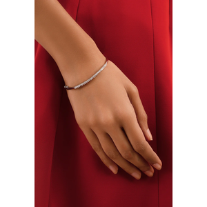 Brazalete de Moda con Diamantes de Moissanita de Lujo, Brazalete Elegante y Moderno para Mujer - Product Image 5