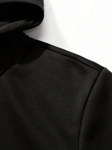 Sweat à capuche d'hiver lourd personnalisé de haute qualité pour hommes 100% coton polaire écologique fermeture éclair mode impression numérique hommes - Product Image 4