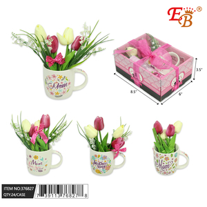 Boîte cadeau d'affichage de rose emballée simple 24PCS/Carton pour des coffrets cadeaux de vacances - Product Image 1