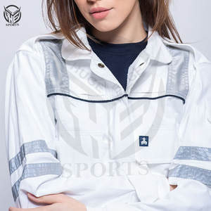 Precio directo de fábrica, calidad superior, el mejor material, uniforme de trabajo de manga larga resistente al fuego para mujer. - Product Image 4