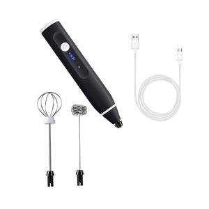 Mixeur à café double Myrva, mixeur à café électrique portatif, boîtier en plastique, langue d'utilisation anglaise - Product Image 4