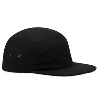 Casquette de baseball ajustée à visière plate, personnalisable, de haute qualité, avec dos fermé, style sport uni, pour usage d'équipe, fabriquée au Pakistan