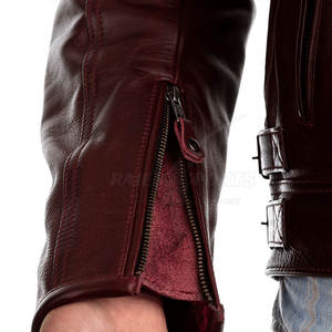 Chaqueta de Cuero Acolchada de Invierno para Hombre, Hecha a Medida, Estilo Casual, Impermeable, Transpirable, Ecológica, Servicio OEM - Product Image 6