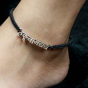 Tobillera de Plata 925 con Diseño de Mariposa y Bola, Chapada en Oro, con Incrustaciones de Diamantes, Estilo Nazakat Hakuna Matata, Religiosa Cristiana, para Regalo - Product Image 1