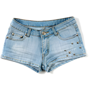 Acid Washed Mid Waist Garment Dyed Cotton Casual Breathable Streetwear Baggy <b>Shorts</b> Summer Fashion ODM - Product Image 2