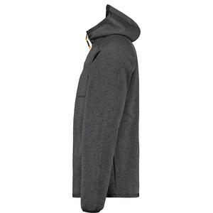 Veste respirante à fermeture éclair à col montant personnalisée en polaire pour hommes Indemand Veste d'extérieur légère et chaude de haute qualité - Product Image 4