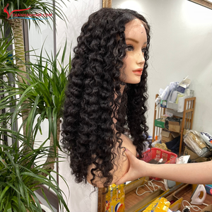 2024 nueva llegada de fábrica al por mayor peluca extensión de cabello rizo birmano cabello vietnamita hecho en Vietnam - Product Image 6