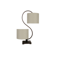 Lampe de table électrique LED en métal de haute qualité, PineCraft International, AC 220V, fabrication indienne, utilisation hôtelière, décoration de chambre, prix de gros