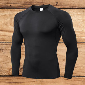 รับออกแบบและพิมพ์เสื้อรัดกล้ามแขนสั้นสำหรับกีฬา Jiu Jitsu ป้องกันรังสียูวี พร้อมสกรีนโลโก้ตามสั่ง - Product Image 2