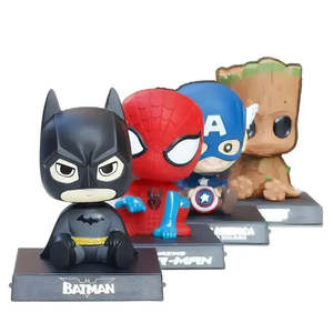 Figura Móvil de Marvel con Cabeza Articulada, Accesorio de Plástico para Coche - Product Image 1