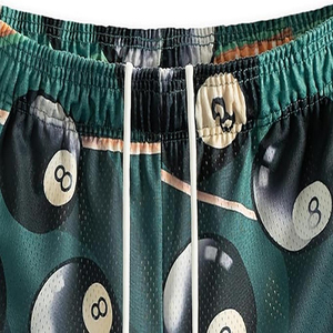 Pantalones Cortos Deportivos para Hombre, Estilo 2026, Tejidos en Poliéster/Algodón, Transpirables, de Secado Rápido, Impermeables, Personalizables - Product Image 3