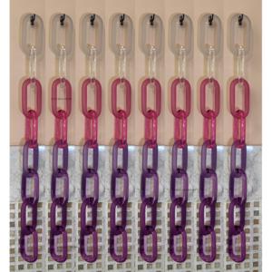 Cadena decorativa de pared, artículo de resina, artículos decorativos para habitación, artículos más adorables con precio de venta completo en la India - Product Image 1