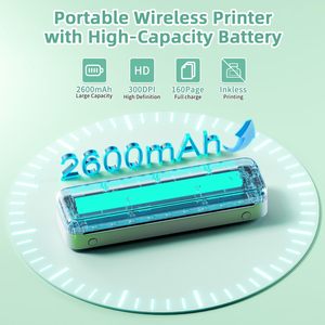 עבור phomemo m834 a4 ללא הזרקת דיו אלחוטי עבור Bluetooth מדפסת טלפון נייד Bluetooth תואם זמינות עבור - Product Image 6