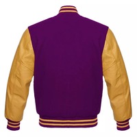 Veste universitaire personnalisée Alibaba, veste de sport décontractée ample style baseball avec logo personnalisé