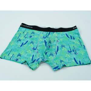 Calzoncillos bóxer de hombre de LICRA de algodón transpirable con logotipo personalizado | OEM ODM disponible - Product Image 3