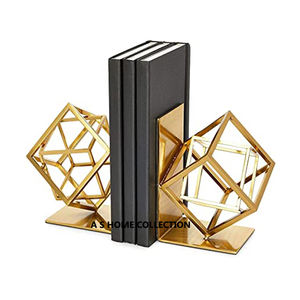 High Standard Quality Iron Metal Black Color Powder Coated Arrow Designer Attractive Look Bookend and <b>Book</b> <b>Stands</b> - Product Image 4