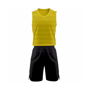 Uniforme de basket-ball de taille plus respirant de style américain New Sports Training Team Jersey Sleeveless for College Students and Men - Product Image 6