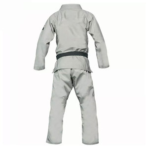 Juego de Jiu Jitsu Gi de manga completa con cinturón de tela de alta resistencia para uso duradero en entrenamiento de MMA y BJJ - Product Image 4