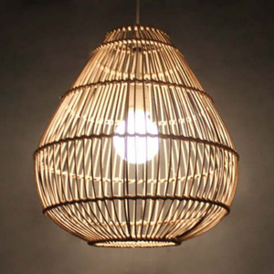 Explore nuestra colección de lámparas de mesa de inspiración asiática, accesorios de iluminación de bambú vietnamitas al por mayor, fibra natural hecha a mano - Product Image 2