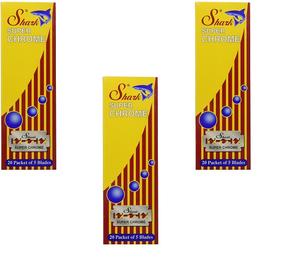 Cuchillas de Repuesto para Maquinilla de Afeitar de Doble Filo Shark |   Acero Inoxidable Super Cromado |   Paquete a Granel de 100 Piezas para Uso Profesional y Venta al por Mayor - Product Image 1