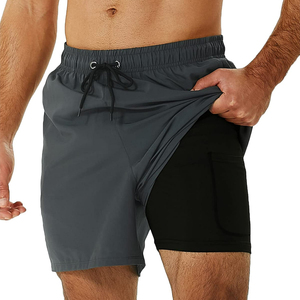 OEM Quick Dry Boardshorts Beach Shorts Spandex Polyester Swim <b>Trunks</b> Beach Wear Board Shorts <b>for</b> <b>Men</b> sportswear ropa de hombre - Product Image 2