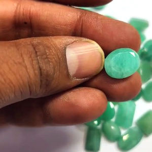 48 pièces naturel Sakota émeraude 12mm à 20mm ovale octogone facette 339 Cts Lot Iroc ventes bonne qualité émeraude pierre précieuse en vrac US $304 - Product Image 5