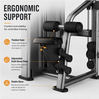 Máquina de Ejercicios de Alta Resistencia para Entrenamiento de Espalda, Equipo de Gimnasio, Máquina Especializada