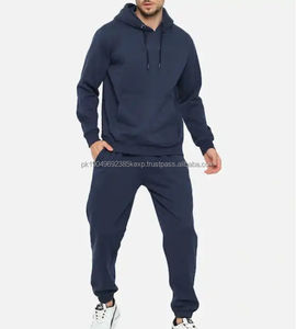 Service OEM Ensemble Jogging Homme en Coton et Polyester, Style Sportif d'Hiver, Fermeture Éclair, Jogging de Sport, Ensemble Jogging Homme - Product Image 2