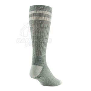 Chaussettes d'extérieur pour hommes, chaussettes longues épaisses et durables, chaussettes pour usage quotidien, douces, confortables et respirantes, chaussettes décontractées pour hommes - Product Image 3
