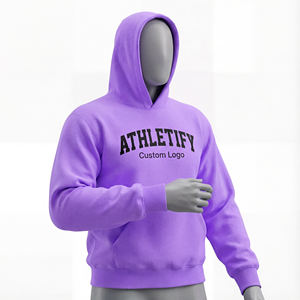 Sweat à capuche en coton mélangé Basics pour homme Design à la mode et confortable Sweat à capuche en coton mélangé parfait pour toute occasion - Product Image 1