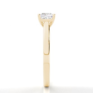 Latest Quality 0.90 Carat weight 4 Prong Setting Princess Diamond <b>Plain</b> Lab Grown Diamond for Wedding and anniversary gift - Product Image 2