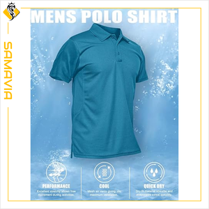 Polos duraderos y elegantes para hombres y mujeres en varios diseños | 100% algodón de alta calidad, manga corta, antiarrugas, camisetas polo para hombres - Product Image 5