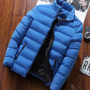 แจ็กเก็ตขนปลาปักเป้าสำหรับผู้ชายทำจากวัสดุแบรนด์แบบดั้งเดิมสำหรับฤดูหนาวเลือกซื้อได้ทางออนไลน์ - Product Image 3